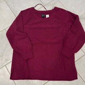 NWT - GAP Crewneck Tunic Sweater